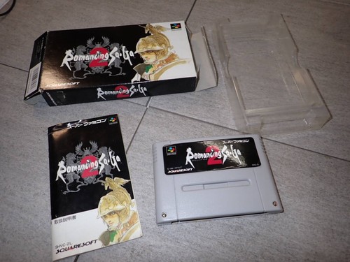 Romancing Saga 2 SFC Super Famicom Japan Used Game Booklet & Case B ...