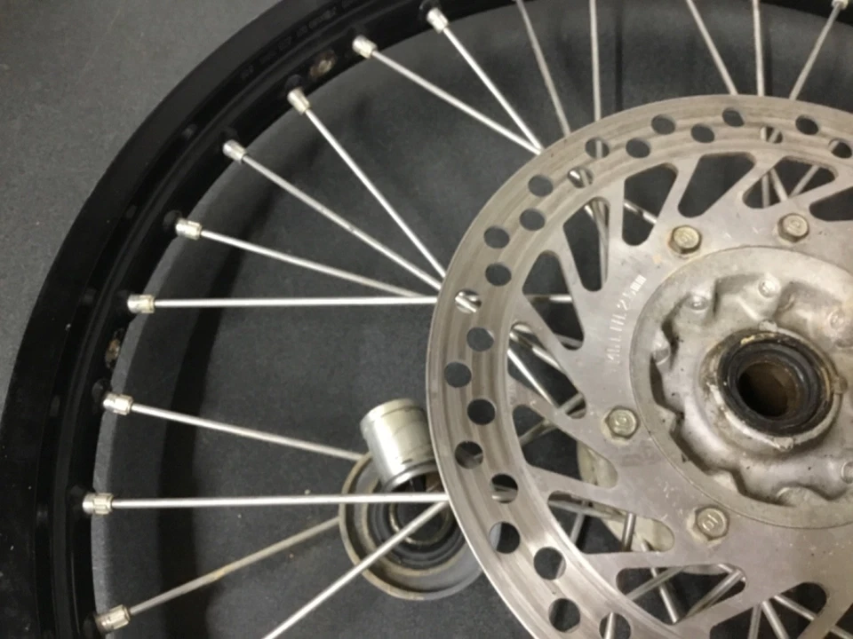 2004 Honda CR125 CR 125 250  front rim wheel hub Excel  02 03 04 - Image 4 of 4