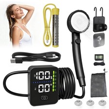 Portable Shower with Heater for Camping,8000mAh Rechargeable Camping Shower w...