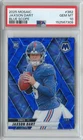 2025 Panini Mosaic Jaxson Dart BLUE SCOPE PRIZM Rookie RC #362 PSA 10 GIANTS Gem