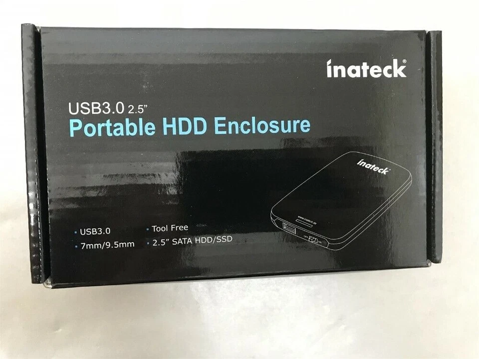 QTY: 10 Inateck (FEU3NS-1) Portable 2.5" HDD/SSD Enclosure - Image 4 of 4