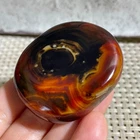 Crazy Lace SILK Banded Agate Polish  Tumbled Stone Madagascar 57g c184