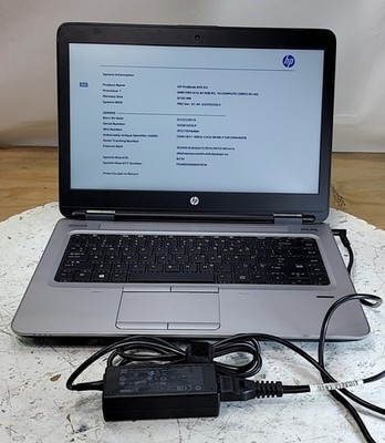 HP PROBOOK 645 G3 2FG77EP-ABA Laptop AMD PRO A10-8730B R5 8GB 320GB SEE NOTES