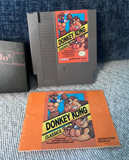 Donkey Kong Classics -with Manual (Nintendo Entertainment System) Tested&Working
