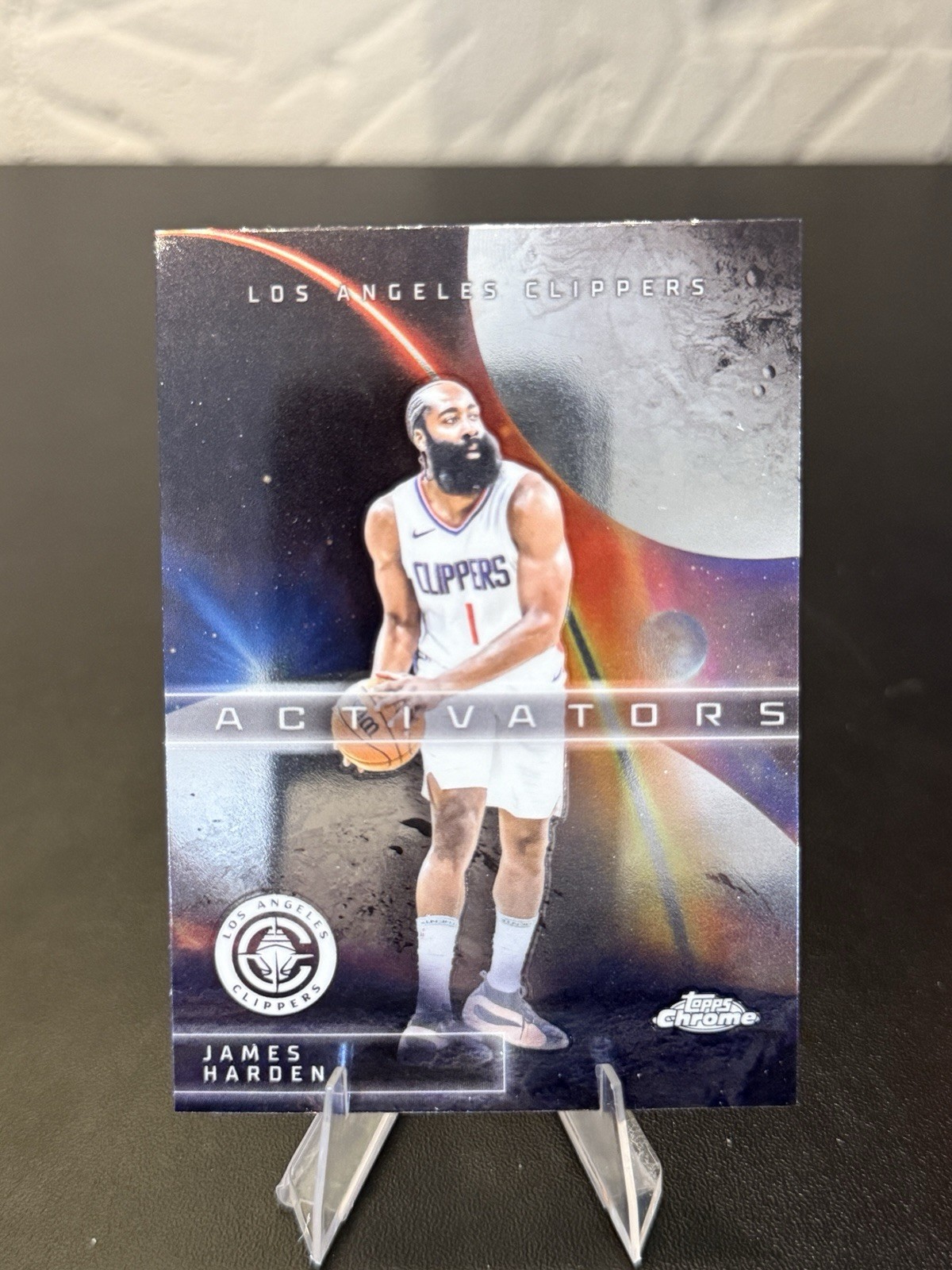 James Harden #AC-8 Basketball Cards 2025 Topps Chrome Activators trading card — raw and PSA graded price guide
