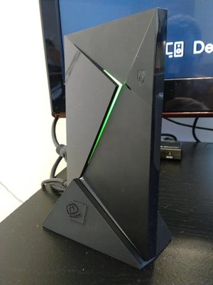 Vertical Stand for NVIDIA Shield TV (2017 & 2019 Pro) | 3D Printed | Black