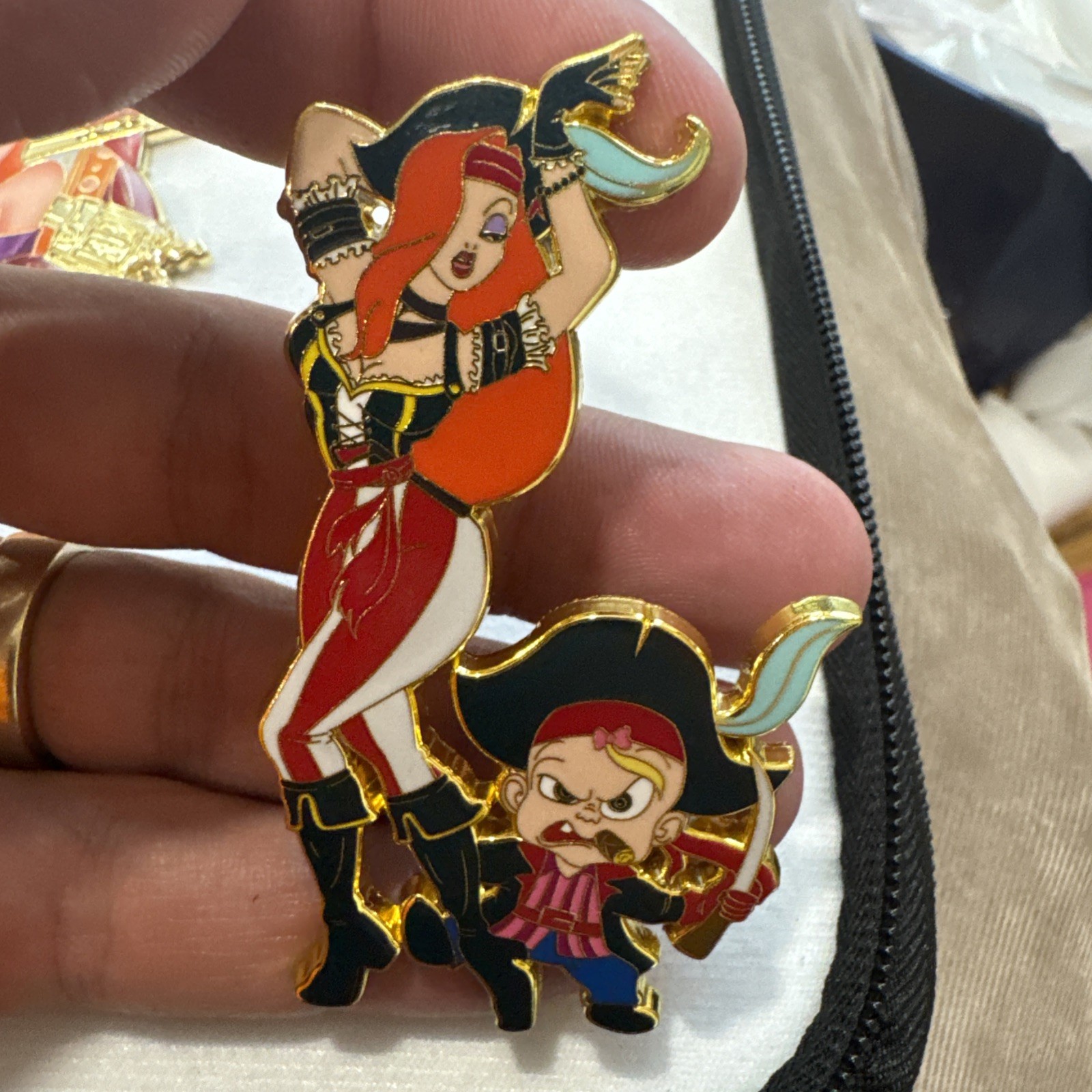 Disney Jessica Rabbit Pirates Fantasy Pin LE 100