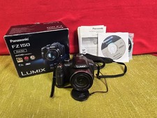 Panasonic LUMIX DMC-FZ150 fotocamera digitale obiettivo danno/lettura #ZO