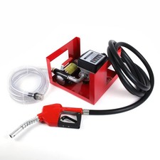 12V Diesel Fuel Transfer Pump Self Priming with Hose Nozzle Electric