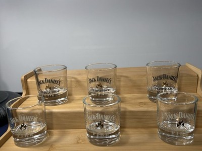 Jack Daniel s Tennessee Fire shot glasses Set of 6 EUC
