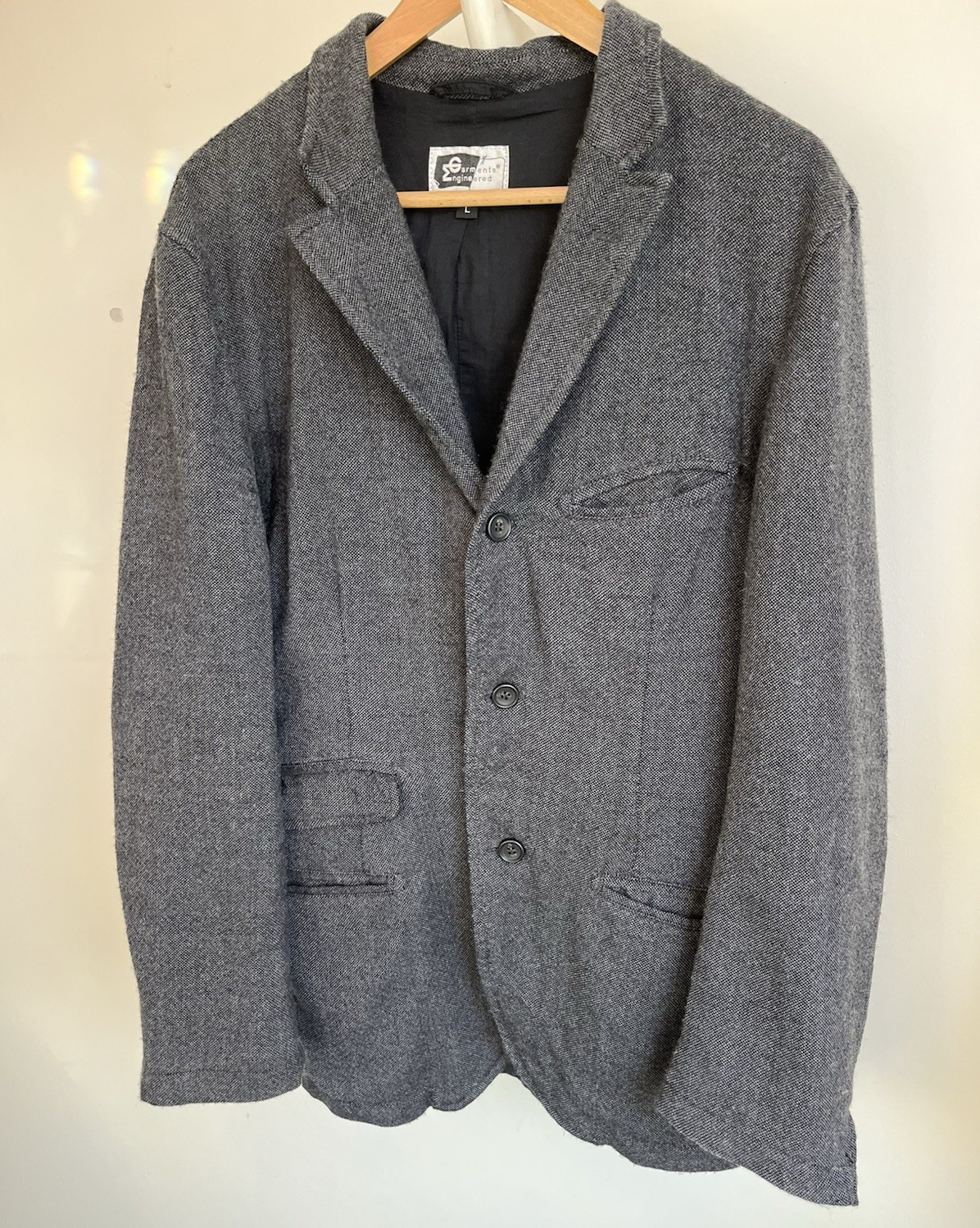 Engineered Garments Tailored blazer jacket WOOL d… - image 1
