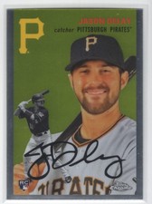 #145 2023 Topps Chrome Platinum Anniversary Jason Delay RC Pirates
