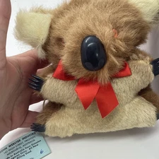 Vintage Cuddly Koala Bear Plush Toy Kangaroo Skin Australia Souvenir