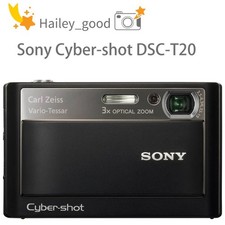 Sony Cyber-shot DSC-T20 8MP 3x Optical Zoom Digital Camera w/ 2.5" LCD - Tested