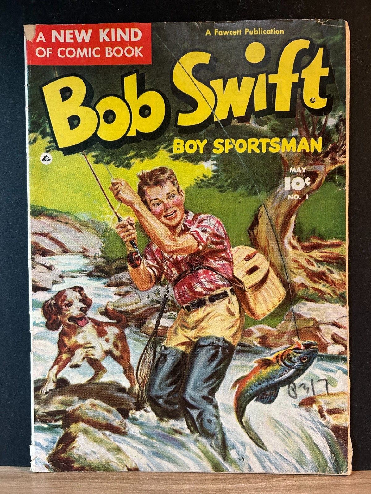 Bob Swift #1   GD-   Boy Sportsman      Golden Age Comic