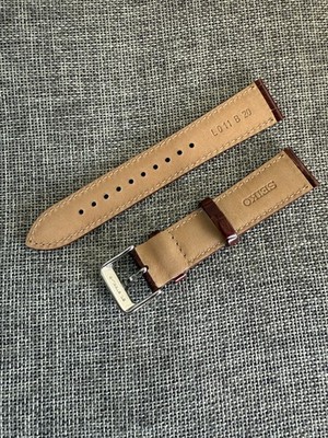 Seiko SUR360J8 SUR360 leather Band L011011J0 Brown 20mm strap 6N43
