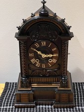 ANTIQUE BLACK FOREST Mantel Cuckoo Clock C1880 Beautiful Cond. 