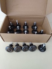 Lot of 18 NEW Amerock Brown Rope Brushed Cabinet Drawer Knobs Pulls Hardware