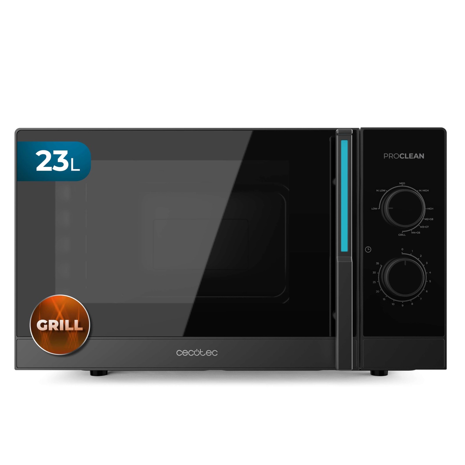 Microonde Cecotec Proclean 4120 con Grill da 23L | Ideale per Famiglie