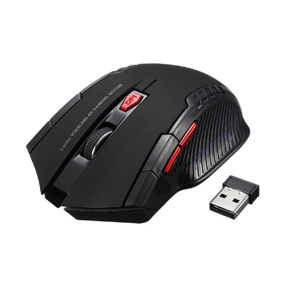 2.4GHz Wireless Gaming Mouse USB Receiver Optical for Laptop Computer DPI - Image 4 of 4