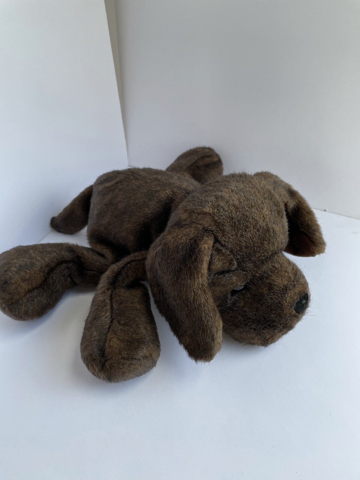 brindle dog plush