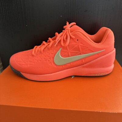 Nike zoom cage 2 hot lava women s 10.5 tennis shoe
