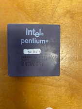 Intel pentium A80502120 SY033 gold pin cpu/warranty