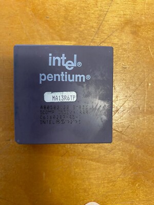 Intel pentium A80502120 SY033 gold pin cpu/warranty