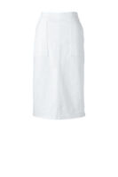 Lands End Women's Jean Pencil Skirt White Lands End Women's Jean Pencil Skirt White