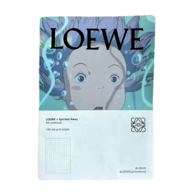 Loewe Spirited away Notebook NEW Journal Diary