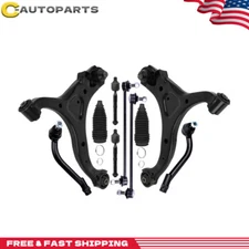 For 2007 - 2012 Hyundai Santa Fe Front Lower Control Arm Ball Joint Tie Rod End