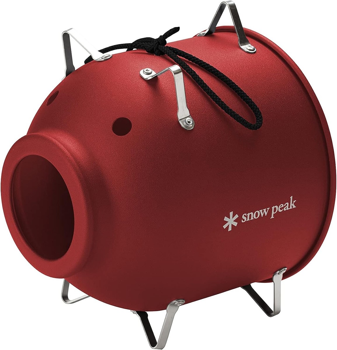 その他 Snowpeak Mosquito Pig Coil in Red SnowPeak Aluminium Mosquito Coil Holder Pig Red Black Silver