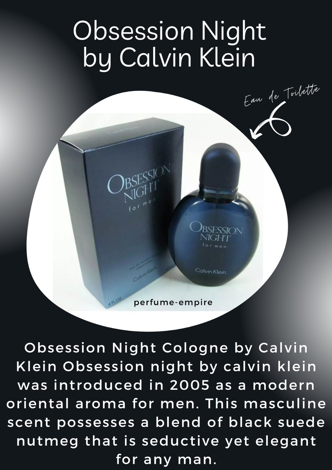 For Men Calvin Klein Obsession Night For Women OBSESSION NIGHT By