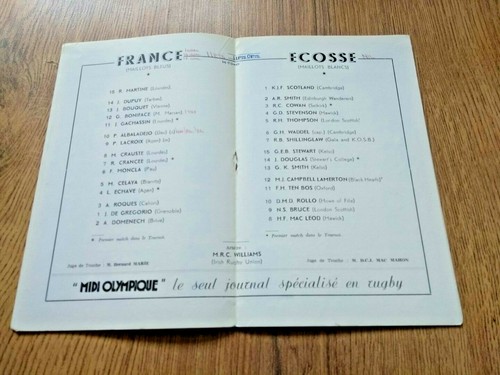 France v Scotland Rugby Union Programmes 1959 - 2015 - Picture 6 of 40