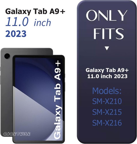 Leather Magnetic Smart Flip Case for Samsung Galaxy Tab A9 Plus 11 Inch 2023 - Picture 8 of 22