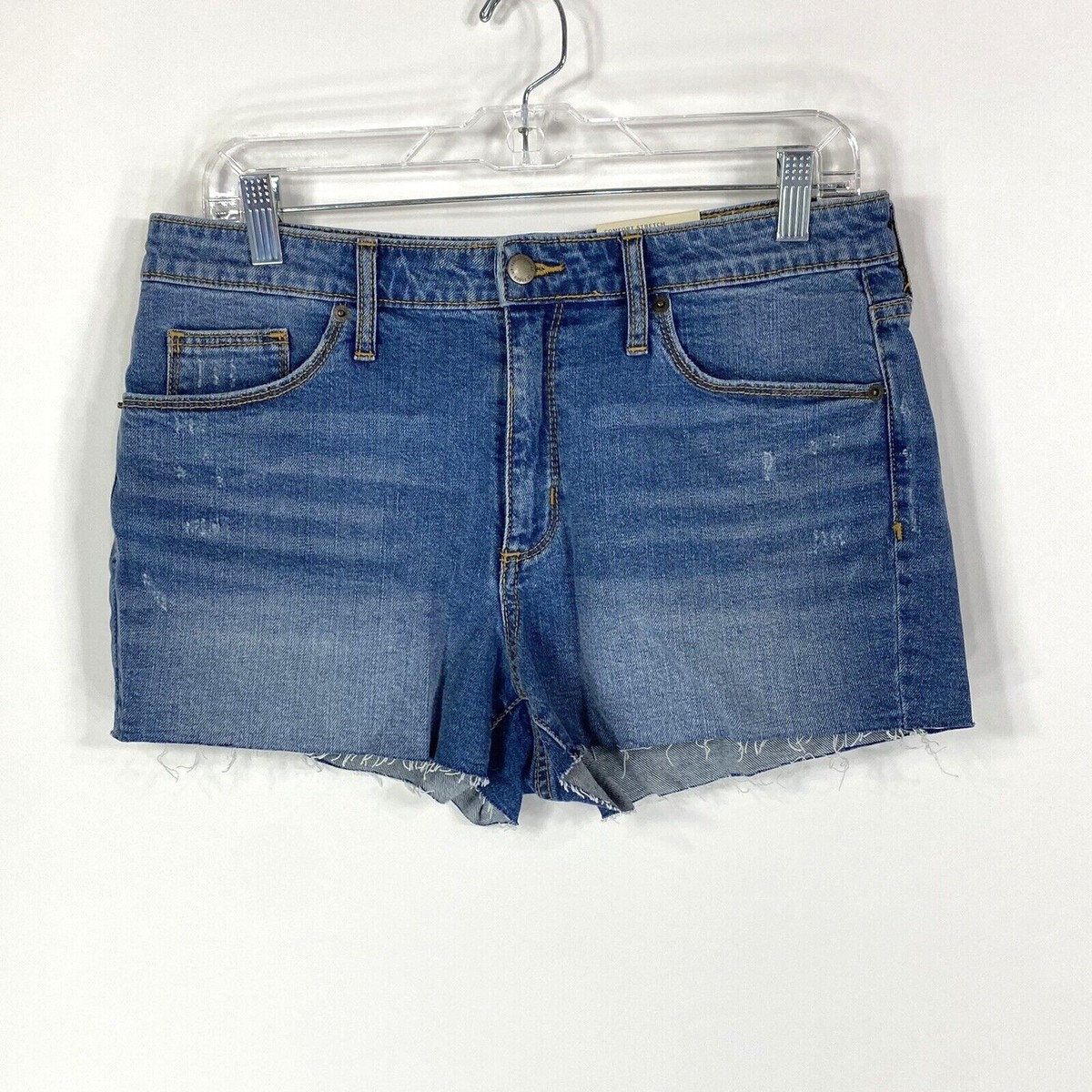 Universal Thread 10 Shorts Denim High Rise Shortie Jean Cutoff