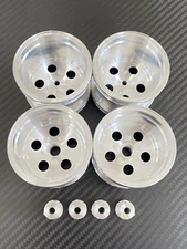 Tamiya blackfoot monster beetle Truck alloy  Wheel set  vintage sees style