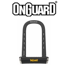 OnGuard RockSolid Grinder-Resistant Toughest Bike Bicycle U-Lock 8590