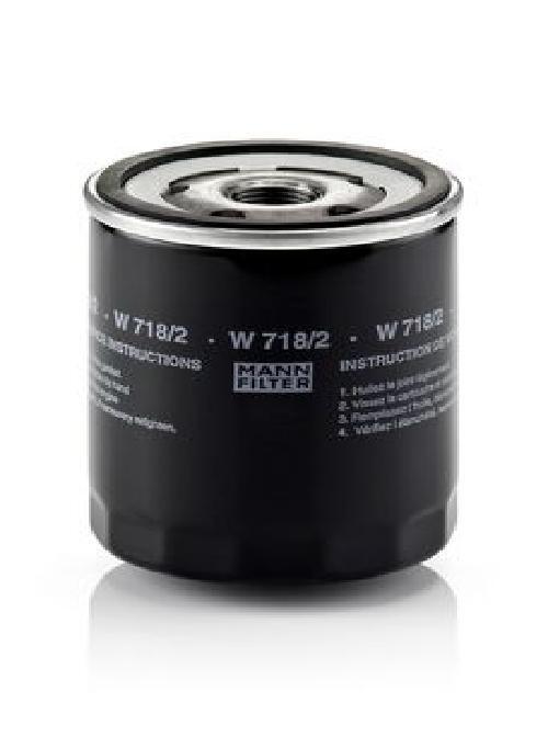 Filtro olio MANN FILTER W718/2 - Immagine 2
