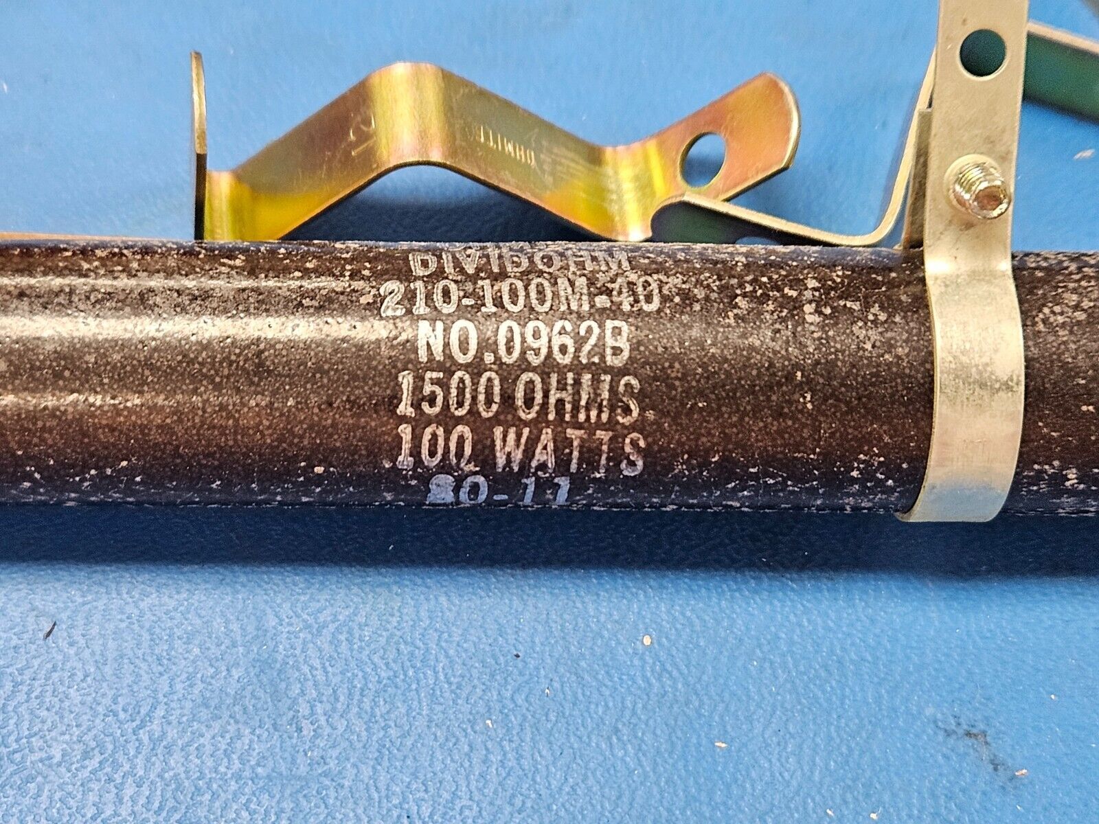 0962B OHMITE 100 WATTS, 1500 OHMS RESISTOR 210-100M-40 | eBay