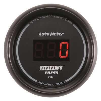 AutoMeter 6370 Sport-Comp Digital Boost Gauge