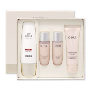 O HUI Day Shield Perfect Sun Red Special Set SPF50+ PA++++ (50ml + Miniaturen)