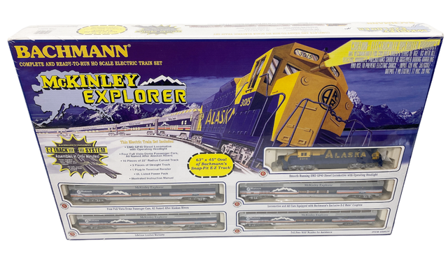 bachmann mckinley explorer ho train set