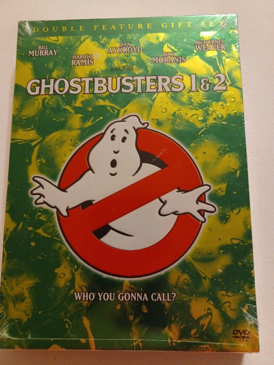 GHOSTBUSTERS 1 AND 2 DOUBLE FEATURE GIFT SET DVDS NEW SEALED | eBay