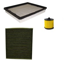 Engine Oil & Carbon Air Cabin Filter Kit ACDelco For Buick LaCrosse 2.4L L4 FWD