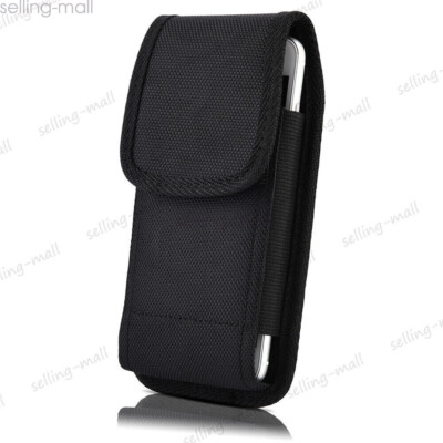 Vertical Belt Clip Holster Universal Cell Phone Case For iPhone Samsung -6 Size