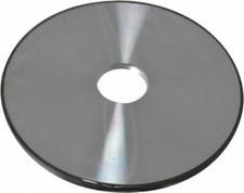 Made in USA 6" Diam x 1-1/4" Hole x 1/4" Thick, N Hardness, 150 Grit Surface ...