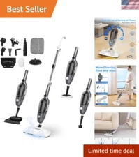 Versatile Handheld Steam Cleaner with 11 Attachments for Home & Floor Care