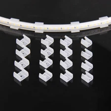 LED Strip Mounting Clips Neon Lamp Mounting Fixing Bracket Clamp Holder Buckles