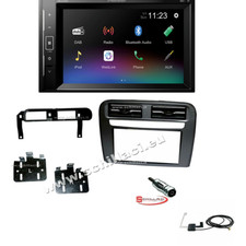Autoradio Pioneer 2DIN DMH-A240DAB + mascherina Grande punto 2 din nero